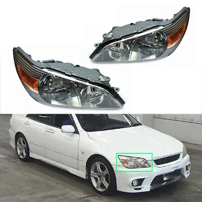 Front Headlight FOR LEXUS IS200 1998-2005 Right & Left For TOYOTA ALTEZZA RS200 • $330