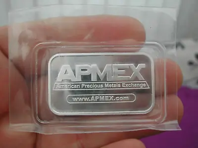 Apmex 1oz Silver Bar. Factory Sealed. • £36.99