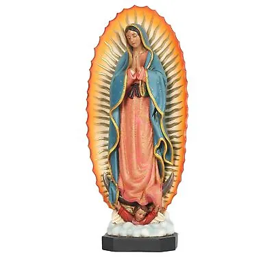 BC Catholic Our Lady Of Guadalupe Statue Virgen De Guadalupe Figure Religio... • $86.89