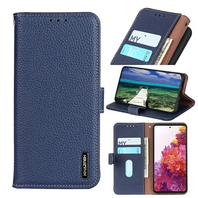 Modern Real Leather Flip Wallet Case With Stand For OnePlus 11/10/9/T/Pro • $39.59