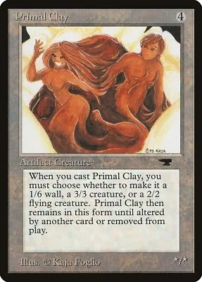 Primal Clay Antiquities PLD Artifact Uncommon MAGIC GATHERING CARD ABUGames • $2.85