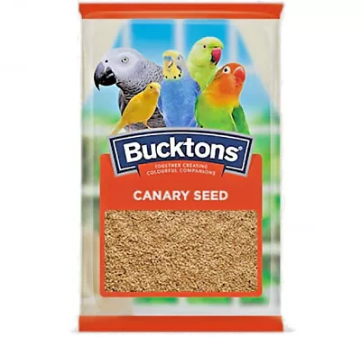 BUCKTONS PLAIN CANARY 350g 1kg 2.5kg 5kg 10kg 20kg : Bird Seed Bp Budgie Vf Feed • £8.99