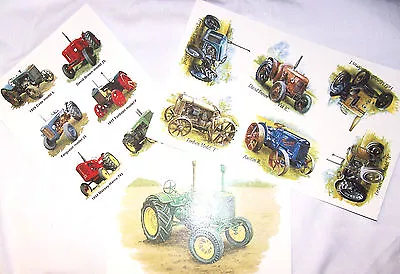 Ceramic Decals Vintage Modern Tractors Vehicle Farm  Asst Designs • $1.95