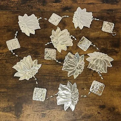 £7 • Buy Aluminium Stamped Lotus Flower String Wall & Door Hangings For Home Decoration