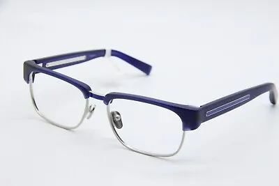 Morgenthal Frederics Angus 662 Matte Blue Authentic Eyeglasses 53-17 • $70.31