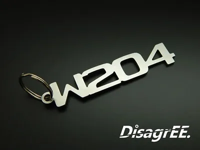 Keyfob Keychain  W204  For Mercedes C 300 350 CDI C63 AMG - Stainless Steel • $15.90