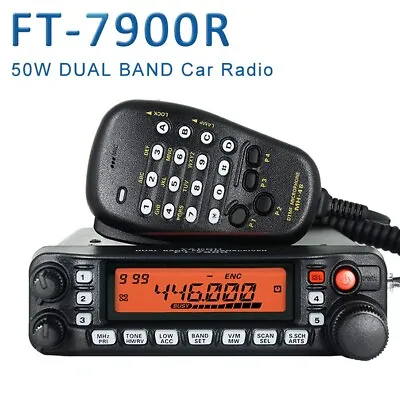 YAESU FT-7900R 50W Dual Band FM Transceiver Mobile Radio UHF VHF 144MHZ / 430MHZ • $224.20