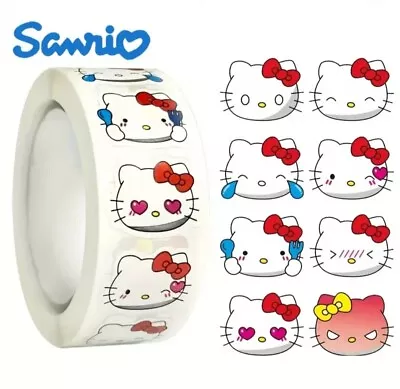 SANRIO HELLO KITTY Stickers (100 Stickers) Scrapbooking Journaling Decorative • $5