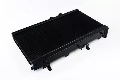 CSF Black Aluminum Radiator For 2002-2007 Subaru WRX / STi (Manual Transmission) • $309