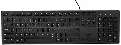 Brand New - Genuine Dell KB216 Wired Wired Multimedia Keyboard - Black • $18