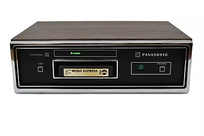 SERVICED Panasonic RS-845US Stereo / 4 Channel 8 Track Tape Player Deck. • $199