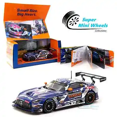 Tarmac Works 1/43 Mercedes-AMG GT3 Macau GT Cup 2022 #77 Winner • $44.99