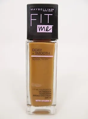 Maybelline New York FIT Me Dewy + Smooth Foundation SPF 18 - Coconut 355 - 1 Oz. • $6.70
