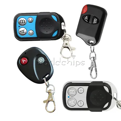 Wireless 315MHz/433MHz 2/4Channel RF Remote Control Garage Gate Door Transmitter • $3.63