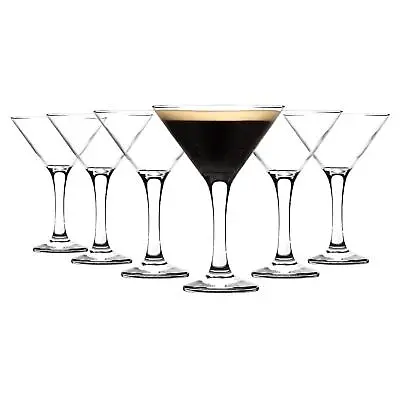 £13.98 • Buy 6x LAV Misket Espresso Martini Glasses Champagne Cocktail Coupe Glass Set 175ml