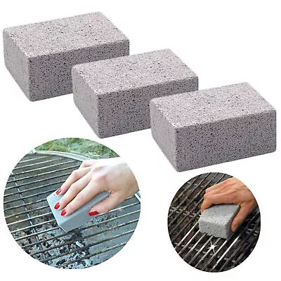 Barbecue Grill Brick Cleaning Block BBQ Scraper Griddle Cleaning Stone • $14.39