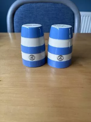 T G Green Cornishware Salt & Pepper Pots • £39.99