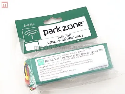 £56.34 • Buy Parkzone PKZ1030 Battery 11.1V 2200mAh Li-Po Batteria Modellismo