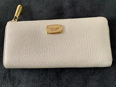 Michael Kors  Large Purse  Cream/Off White  Pebbled Leather • £24.99