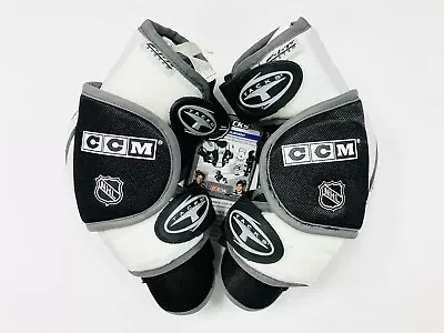 New CCM Pro Tacks Hockey Elbow Pads Codera Senior Small Vintage Elbows Guards SR • $89.99