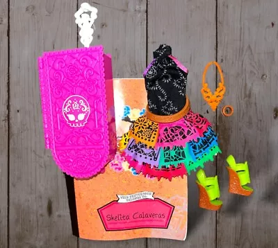 Monster High Doll Clothes Skelita Calaveras Scaris City Of Frights • $28.88