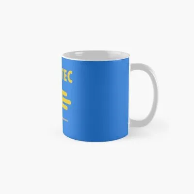 Fallout 4 Vault-Tec Logo Classic Mug 11 Oz 15 Oz Black White • $14.99