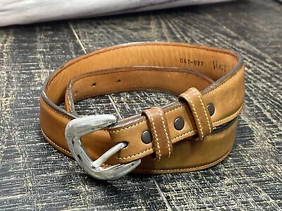 Vogt Men’s Belt Sz32 Top Grain Leather Made In Old Mexico  • $35