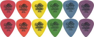 $10.95 • Buy 12 X Jim Dunlop Tortex Standard MIXED Guitar Picks Starter Set [AUSSIE STOCKIST]