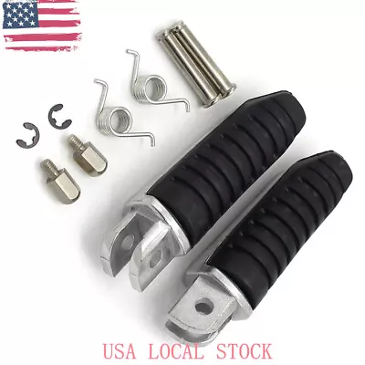 For Suzuki Front Footrest Foot Pegs Pedal DL650 V-Strom 2004-2019 DL1000 2002-12 • $24.75