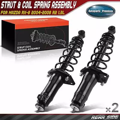 2x Rear Strut & Coil Spring Assembly For Mazda RX-8 2004 2003-2008 1.3L Coupe • $146.99