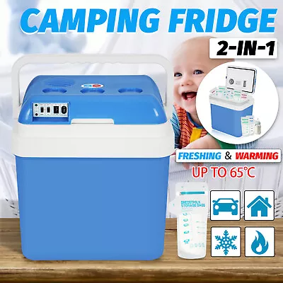 $109.90 • Buy Advwin 24L Mini Portable Fridge Small Drinks Beer Cooler Warmer Home Car Fridge