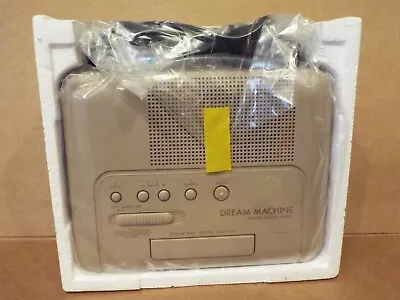 Vintage Sony ICF-C240 Dream Machine FM AM Digital Clock Radio Beige NOS In BOX • $40.99