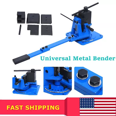 UB-100A Universal Metal Bar Bender Heavy Duty Cast Steel Flat/Round/Square Steel • $171.96