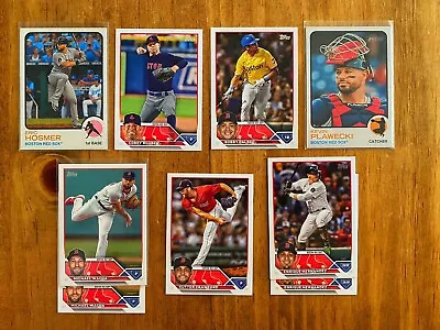 2022-23 Boston Red Sox Baseball Card Lot • $3.49