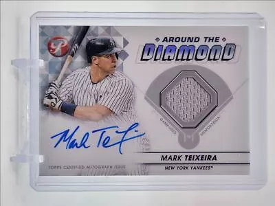 Mark Teixeira 2023 Topps Pristine Around The Diamond Patch Auto Q2044 • $1