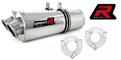 DOMINATOR Exhaust OVAL SUZUKI GSXR 1000 K7-K8 07-08 + DB KILLER • $458