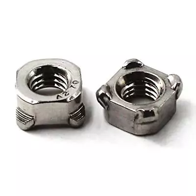 M8 Square Nut Weld Nut 304 Stainless Steel Thread Nut (Pack Of 30) • $21.70