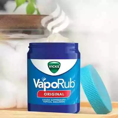 Vicks VapoRub Topical Chest Rub & Analgesic Ointment Over-the-Counter Medicine • $13.99