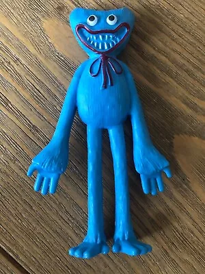 Poppy Playtime 4.5” Huggy Wuggy Figure Blue VGC • £10