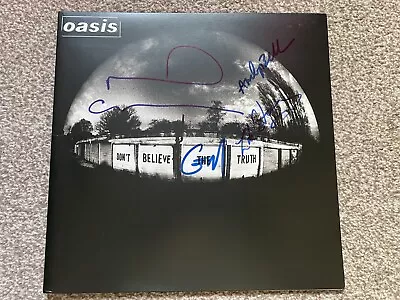 Signed Oasis Vinyl Don’t Believe The Truth/noel Liam Gallagher/beady Eye • £250