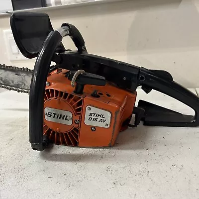 STIHL 015 AV Chainsaw. Runs Oils Cuts. 12” Bar And Chain • $50