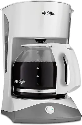 Mr. Coffee 12-Cup Manual Coffee Maker White • $47.59