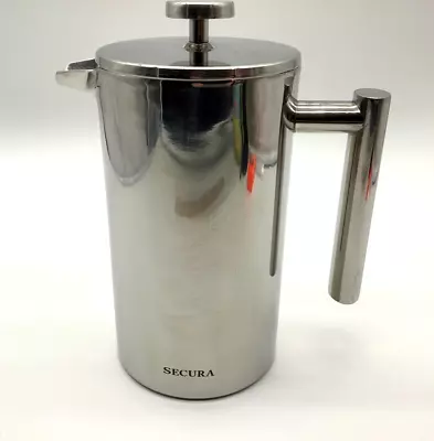 Secura French Press Coffee Maker 304 Grade Stainless Steel • $29.99