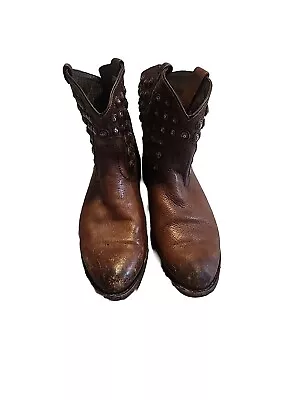 FRYE Boots Women Size 9 Frye Wester Leatherbrown • $45