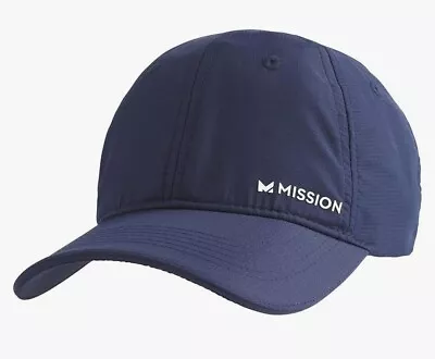 Mission Cooling Performance Hat Adjustable Cap One Size Fits Most - Navy Blue • $14.95