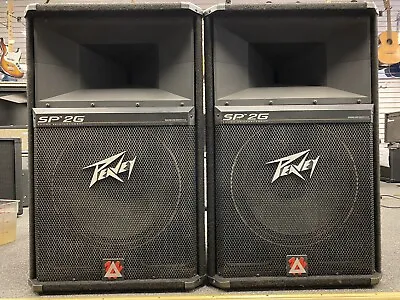 $350 • Buy Peavey SP2G 600W 8Ω Stage Speakers Pair - USA - Tested & Working!