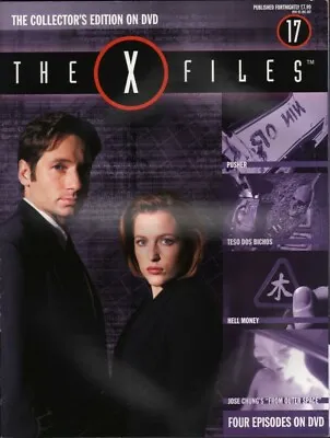 THE X FILES - DAVID DUCHOVNY - Collector's Magazine No. 17 With NEW SEALED DVD • £2.50