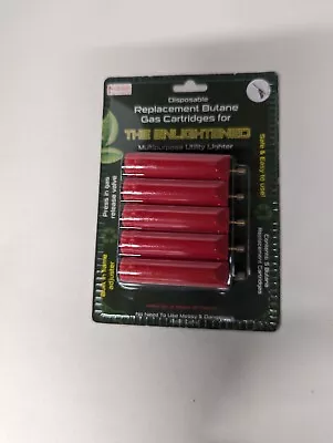 Enlightened Multipurpose Utility Lighter Refill Cartridge 5-Pack • $14.99