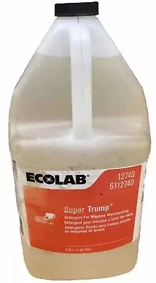 1 Ecolab Super Trump Dish Detergent  1 Gallon • $29