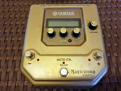 Yamaha Magicstomp Acoustic Guitar Effects Pedal Used Vintage Condition • £200